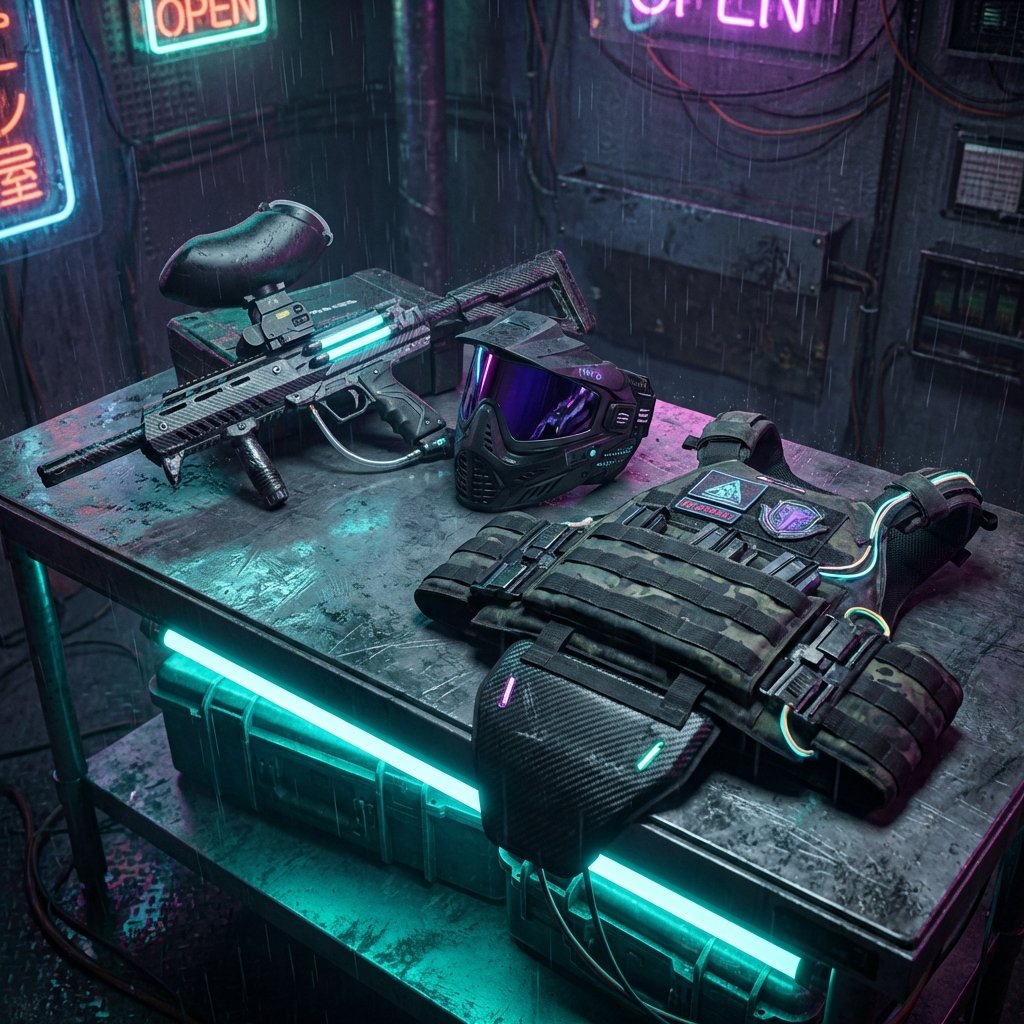 Equipamento Paintball Tático